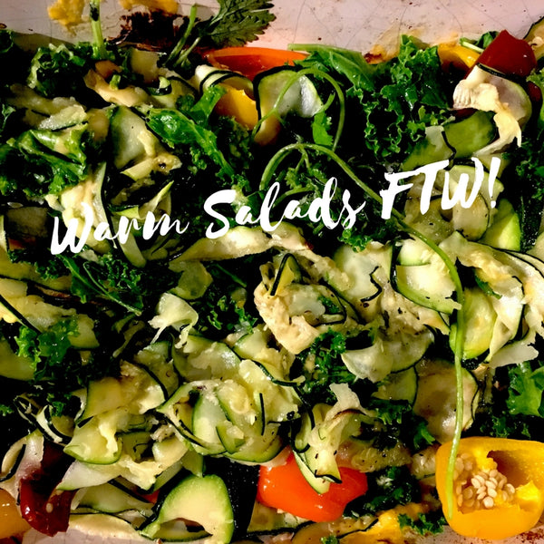 Easy, Hearty Warm Salad Recipe!